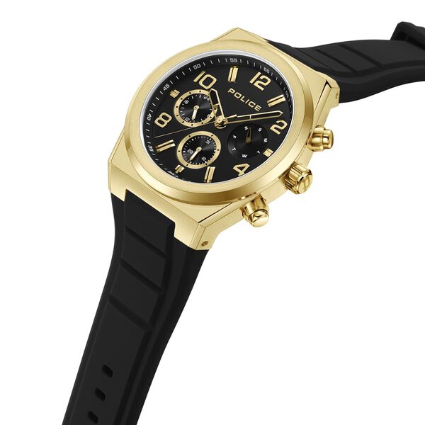 Police Multifunction Black Dial Watch for Men - image number 1