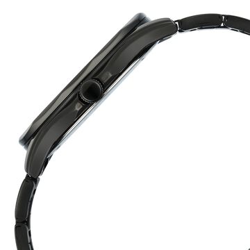 Vyb Drift By Fastrack Quartz Analog Blue Dial Black Stainless Steel Strap Watch For Guys