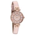 Anne Klein Quartz Analog Mother of Pearl Dial Leather Strap Watch for Women - image number 1