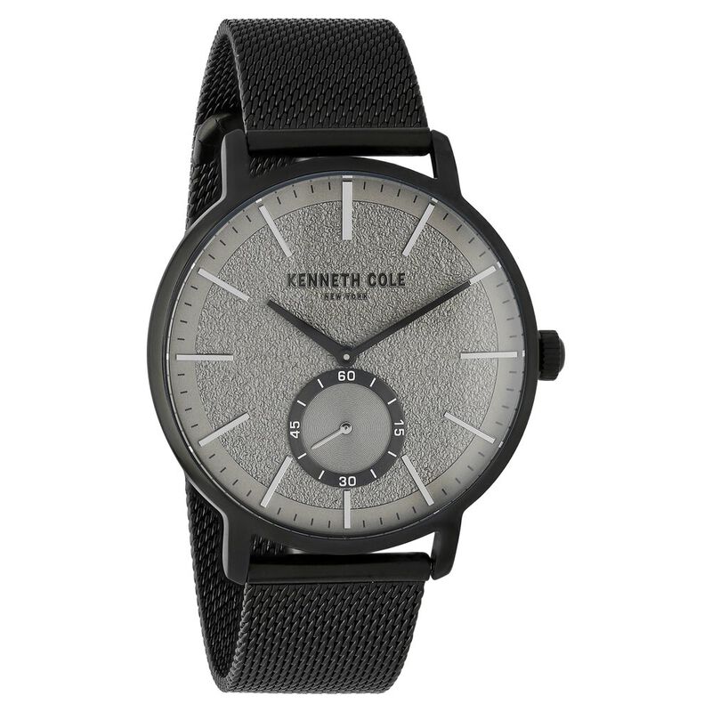 Kenneth Cole Quartz Analog Grey Dial Stainless Steel Strap Watch for Men - image number 1
