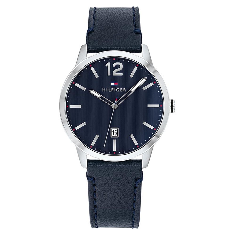 Buy Online Tommy Hilfiger Quartz Analog with Date Blue Dial
