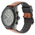 Titan Chronograph Black Dial Quartz Rubber Strap watch for Men - image number 3