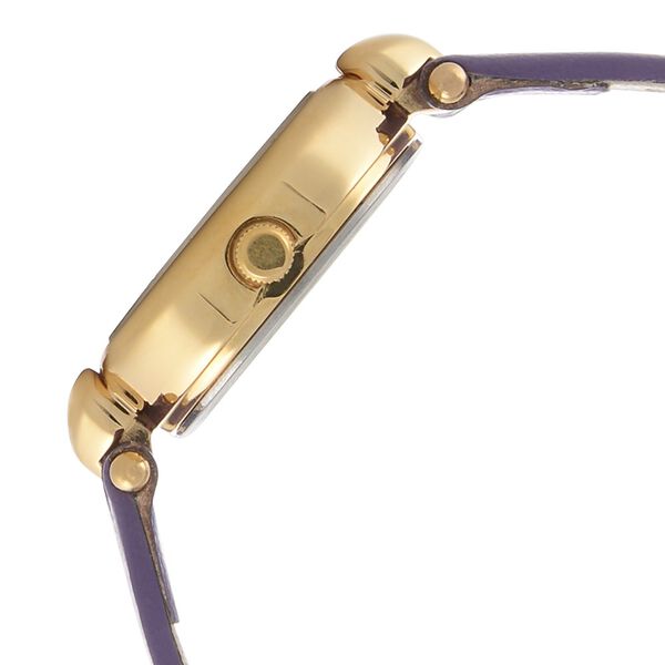 Sonata Quartz Analog Purple Dial Leather Strap Watch for Women - image number 2