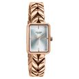 Poze By Sonata Quartz Analog Silver Dial Rose Gold Metal Strap Watch For Women - image number 2