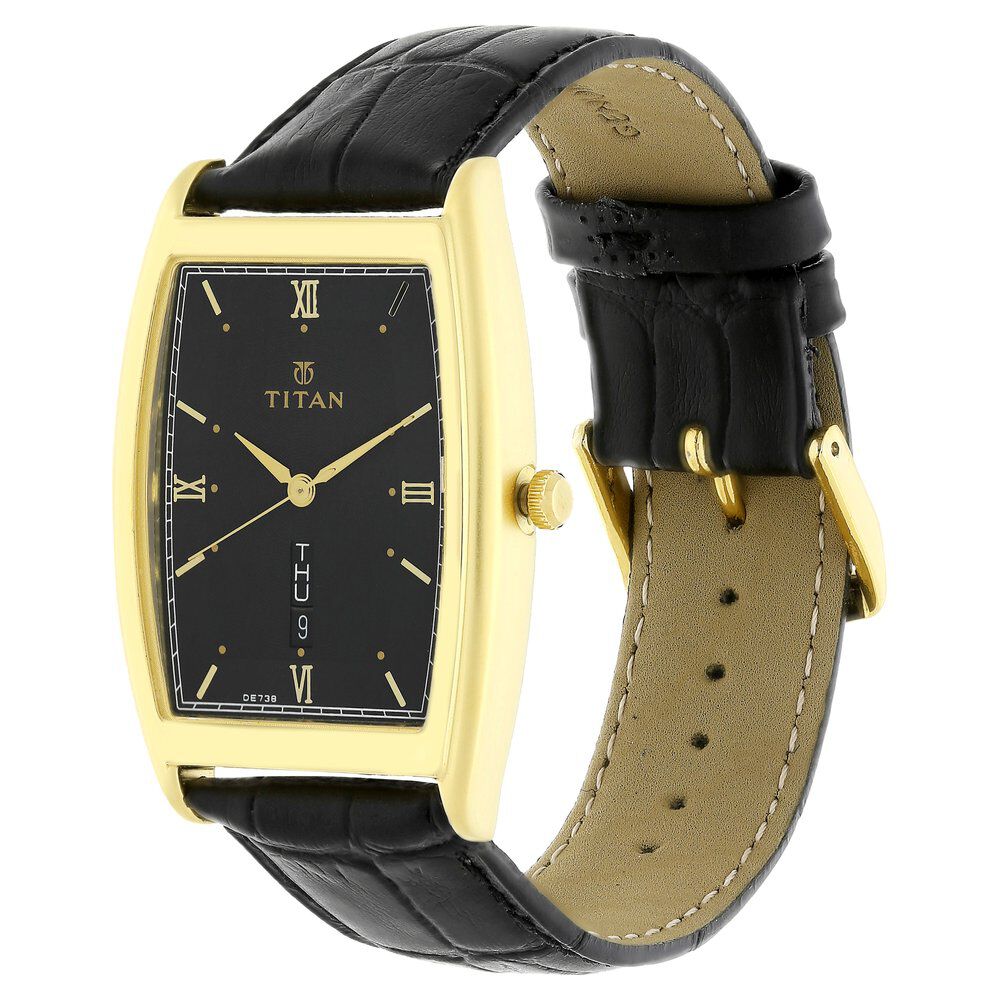 Titan edge watches with date and day top