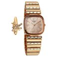 Titan Raga Glimmers Quartz Analog Rose Gold Dial Rose Gold Metal Strap Watch For Women - image number 0