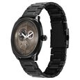 Fastrack Tick Tock Quartz Multifunction Brown Dial Stainless Steel Strap Watch For Guys - image number 2