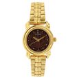 Titan Quartz Analog Beige Dial Stainless Steel Strap Watch for Women