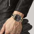 Titan Slim Ceramic Fusion Quartz Analog with Date Grey Dial Stainless Steel Strap Watch For Men - image number 4