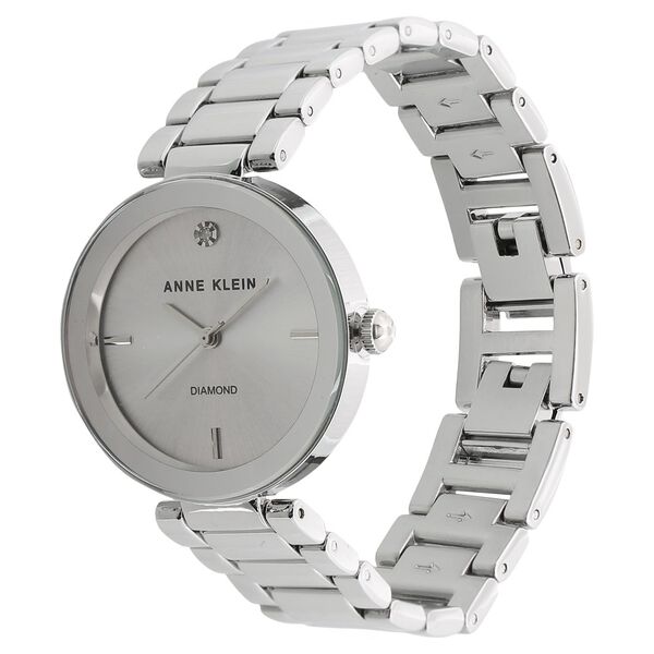 Anne Klein Quartz Analog Silver Dial Stainless Steel Strap Watch for Women - image number 1