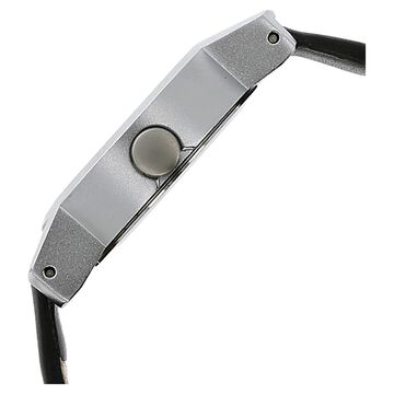 Fastrack Quartz Analog Silver Dial Leather Strap Watch for Girls
