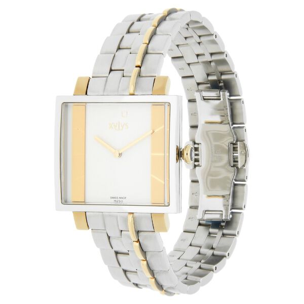 Xylys Swiss Analog Multicoloured Metal Strap and Beige Dial Watch For Men - image number 1