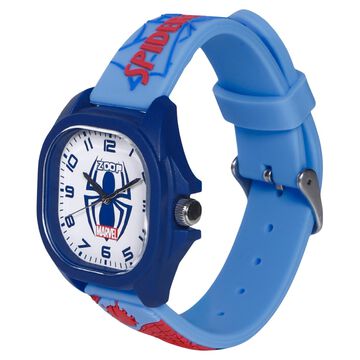 Zoop Marvel Analog Watch with White Spiderman Dial & Blue Strap for Boys Kids, from House of Titan