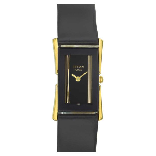 Titan Quartz Analog Black Dial Watch for Women - image number 0