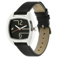 Fastrack Bare Basics Quartz Analog Black Dial Leather Strap Watch for Girls - image number 1