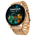 Fastrack Radiant FX4 Premium Metal Smartwatch with 3.8 cm EdgeX AMOLED Display, Functional Crown