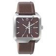 Titan Analog with Day and Date Green Dial Leather Strap watch for Men