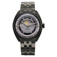 Titan Stellar Cupola Automatic Analog with Sun Moon Phase and Silver Dial Dark Gun Stainless Steel Strap Watch for Men - image number 1