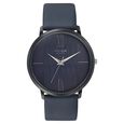 Poze by Sonata Quartz Analog Blue Dial Leather Strap Watch for Men - image number 0