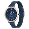 Tommy Hilfiger Quartz Analog Blue Dial Stainless Steel Strap Watch for Women - image number 1
