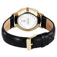 Sonata Wedding Quartz Analog Black Dial Leather Strap Watch For Men - image number 3
