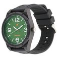 Fastrack Trendies Quartz Analog Green Dial Silicone Strap Watch for Guys - image number 1