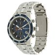 Titan Quartz Chronograph Blue Dial Stainless Steel Strap Watch for Men - image number 1