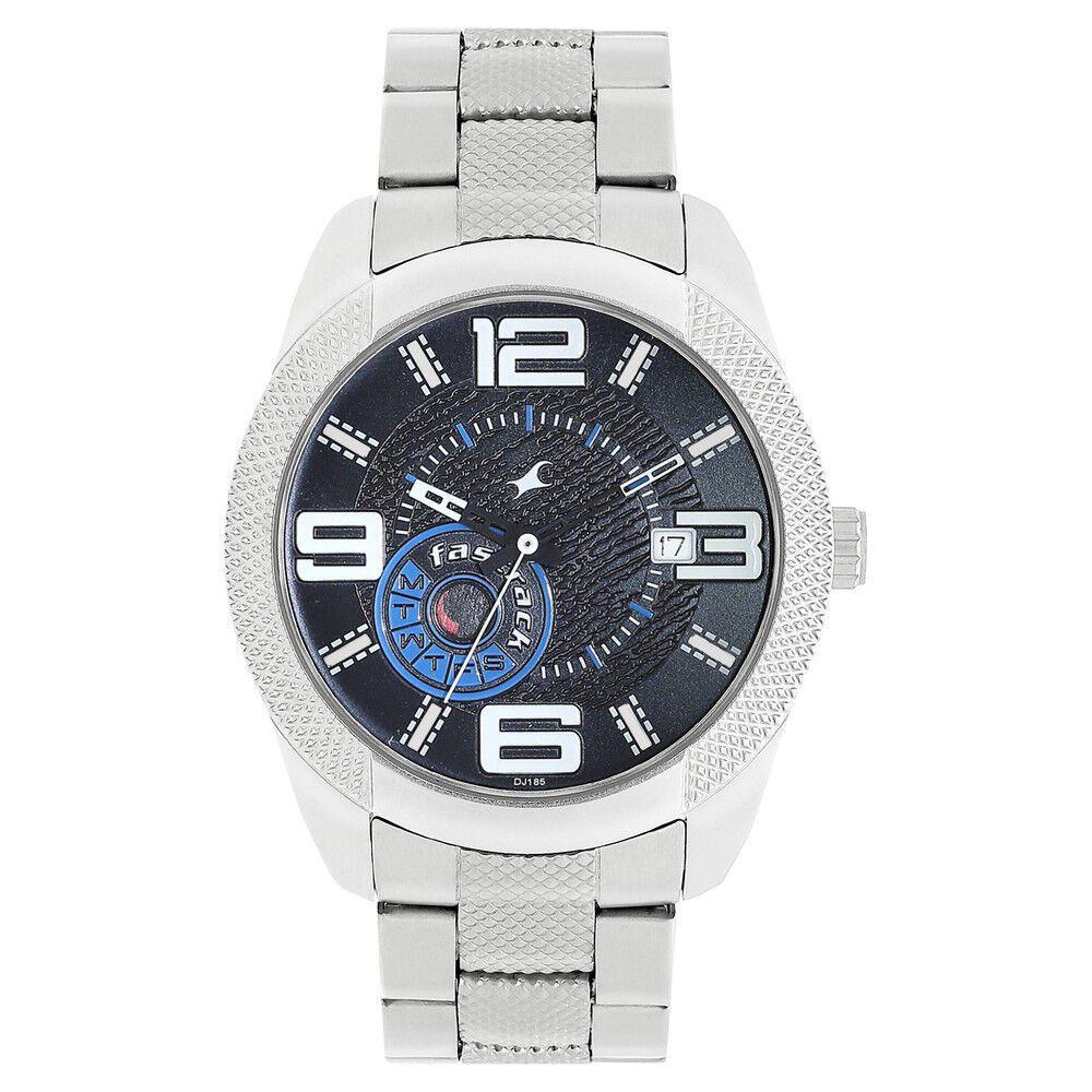 Buy Online Fastrack Denim Quartz Analog White Dial Denim Strap Watch for Guys nn3187ql01 Titan
