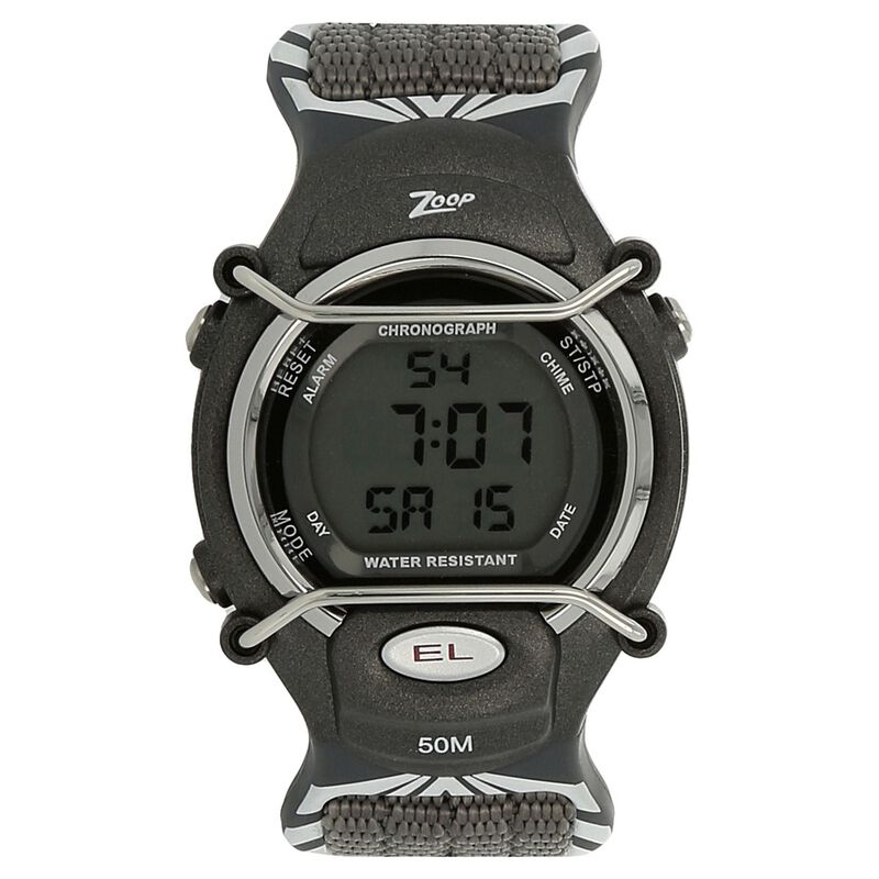 Zoop By Titan Digital Dial Nylon Strap Watch for Kids
