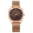 Fastrack Stunners Quartz Analog Rose Gold Dial Rose Gold Stainless Steel Strap Watch For Girls