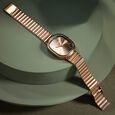 Sonata Poze Quartz Analog Brown Dial Mesh Strap Watch for Women - image number 0