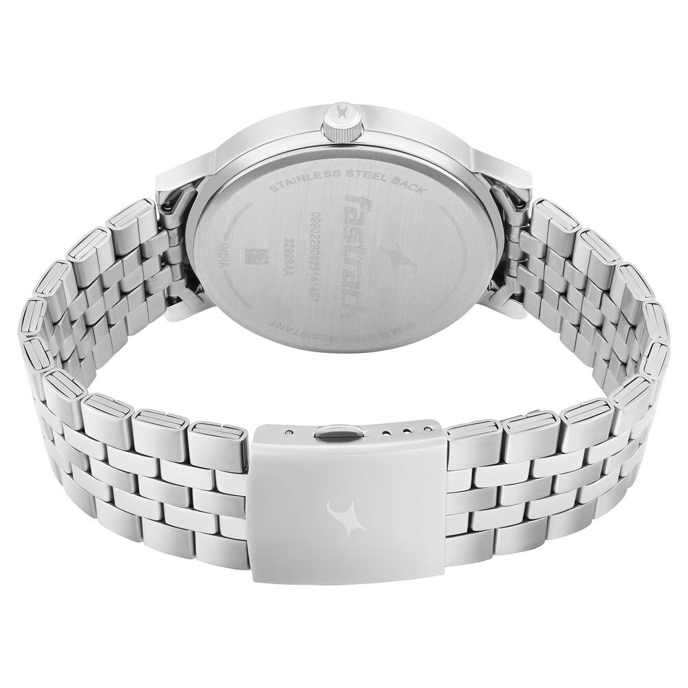 Buy Online Fastrack Crush Quartz Analog White Dial Stainless Steel