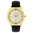 Titan Quartz Analog with Date Black Dial Stainless Steel Strap Watch for Men