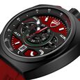 Ducati Quartz Chronograph Red Dial Red Silicone Strap Watch For Men - image number 3
