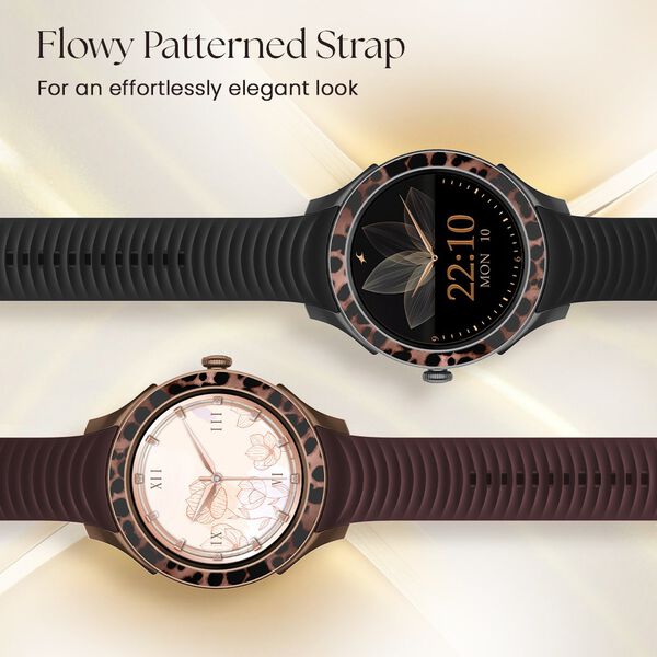 Fastrack Ella Women Smartwatch with 1.2" inch AMOLED Display, Patterned Bezel, Functional Crown, BT Calling - image number 4