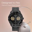 Fastrack Radiant FX1 Luxury Metal Smartwatch with 3.6 cm AMOLED Display, SingleSync BT Calling, Functional Crown - image number 1