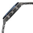 Vyb Pioneer By Fastrack Quartz Analog Grey Dial Grey Metal Strap Watch For Guys - image number 4