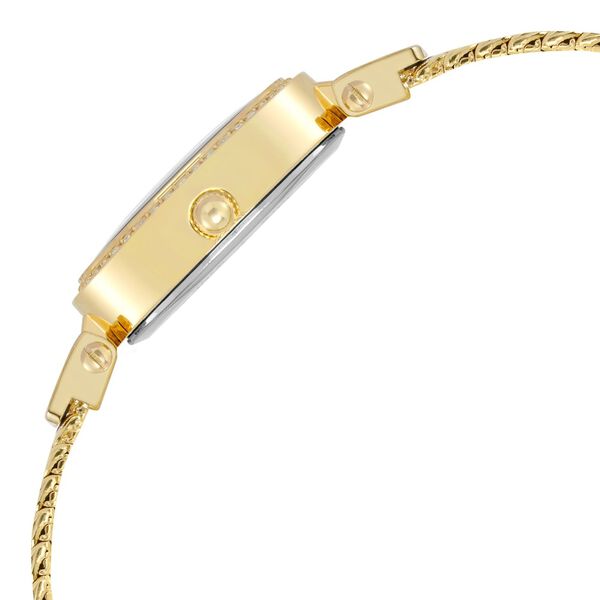 Anne Klein Quartz Analog White Dial Golden Metal Strap Watch For Women - image number 1