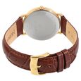 Titan Nebula Vintage 18k Gold Analog Leather Strap Watch for Men - image number 3
