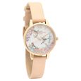 Olivia Burton Quartz Analog White Dial Leather Strap Watch for Women - image number 0