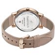 Fastrack Style Up Quartz Analog Pink Mother Of Pearl Dial Pink Leather Strap Watch For Girls - image number 4