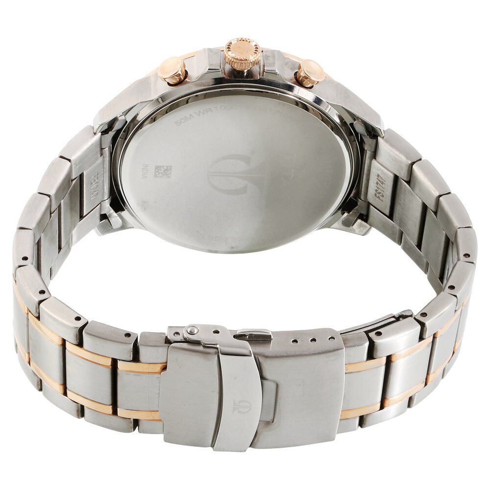 Buy Online Titan Regalia Sovereign White Dial Quartz Multifunction Stainless Steel Strap watch for Men 1747km01 Titan