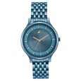 Fastrack Crush Quartz Analog Silver Dial Stainless Steel Strap Watch for Girls