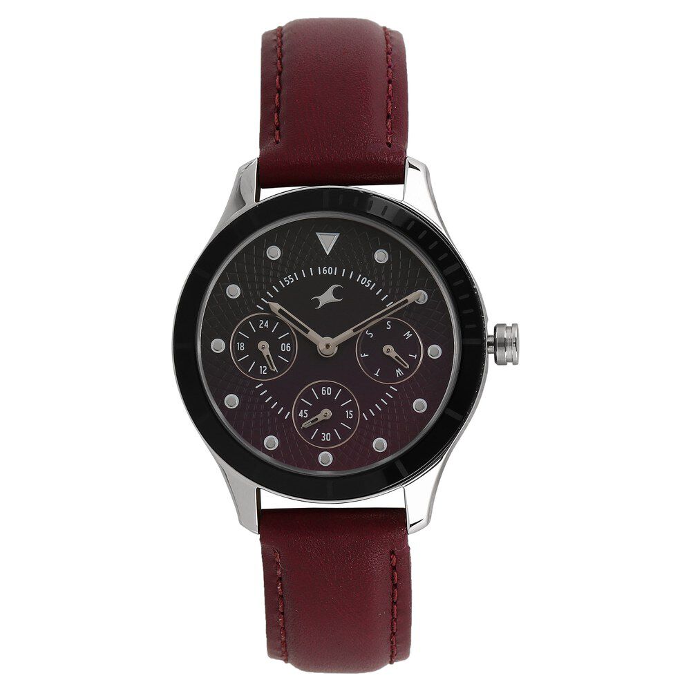 Titan watches for online womens leather belt