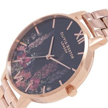 Olivia Burton Quartz Analog Black Dial Watch for Women