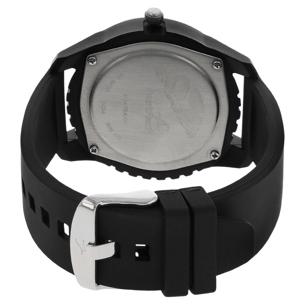 Fastrack titan ss hot sale back 30m wr