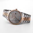 Roamer Classico Gents Quartz Analog with Date Grey Dial Two Toned Stainless Steel Strap Watch For Men - image number 3