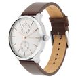 Titan Evoke White Dial Analog with Day and Date Stainless Steel Strap Watch for Men - image number 2