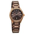 Titan Glamour Quartz Analog with Date Brown Dial Brown Stainless Steel Strap Watch For Women - image number 1