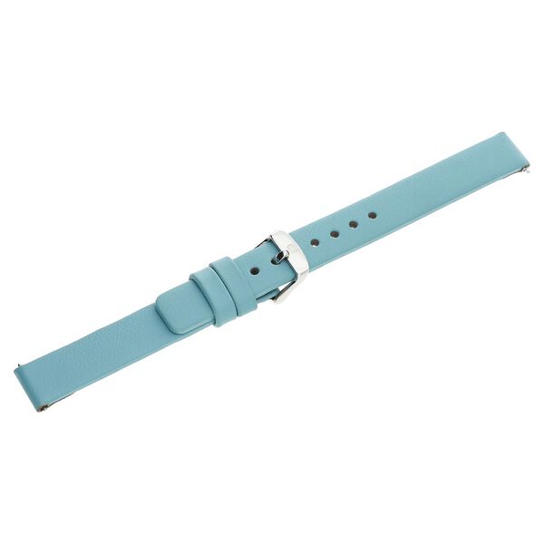 10 mm Blue Genuine Leather Strap for Women - image number 3